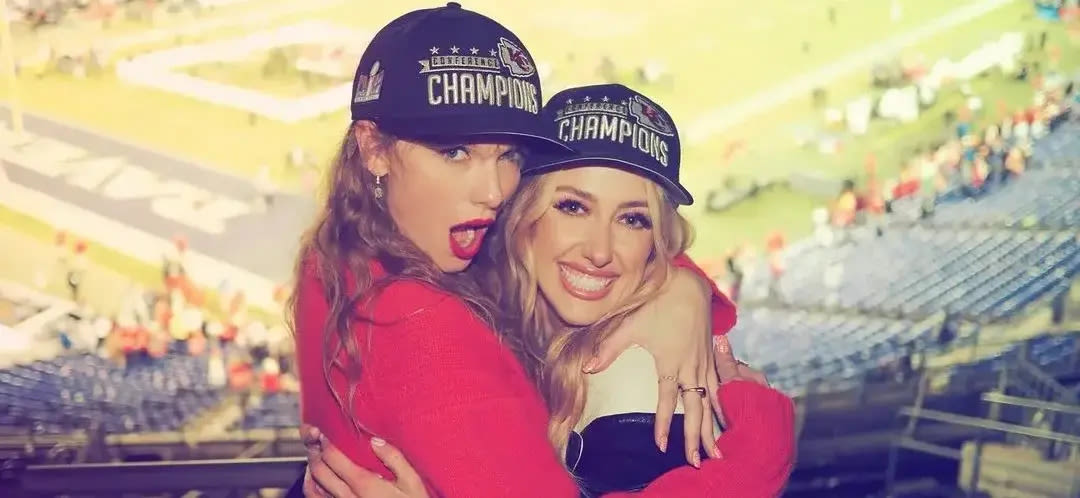 Taylor Swift Divides Fans As She Hugs Brittany Mahomes At U.S. Open Amid Donald Trump Controversy