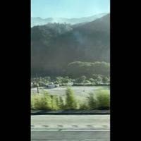 US: Fast-Moving ‘Post Fire’ Rages In Gorman, Southern California 4