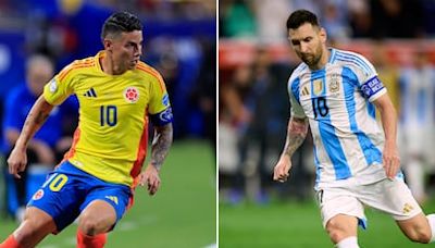 La final de la Copa América entre Argentina y Colombia, en imágenes