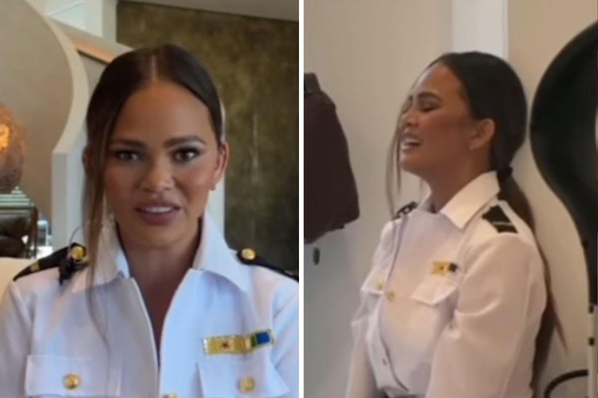 Andy Cohen says he's "sending contracts" to Chrissy Teigen as she hilariously recreates 'Below Deck' with her "demanding" children