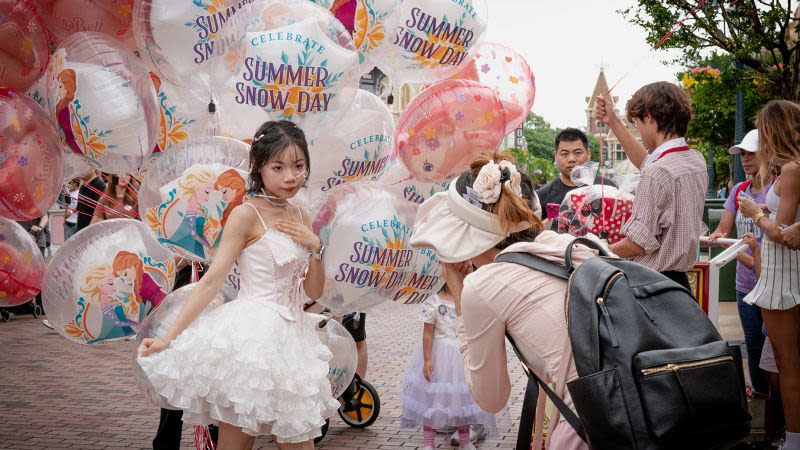 Fantasy, frills and a pink fox: Playing dress up at Hong Kong Disneyland