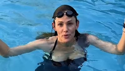 Jennifer Garner in a swimsuit amid ex Ben Affleck's 'divorce' struggle