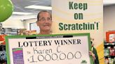 Freeport woman celebrates $1 million lottery win while mourning husband's death