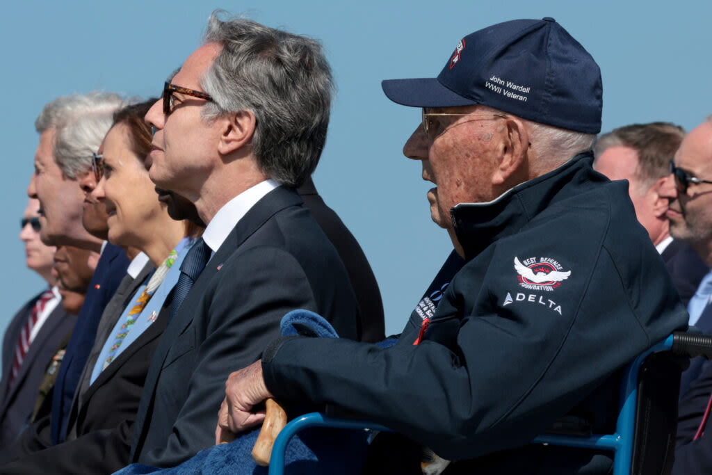 ‘Democracy begins with each of us,’ Biden says at site of D-Day invasion in Normandy