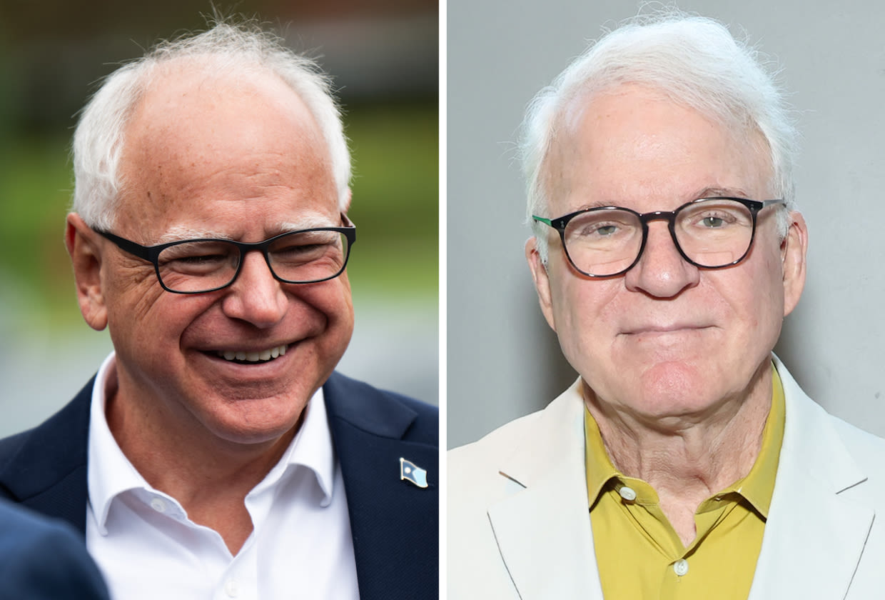 Steve Martin Officially Declines SNL’s Offer to Play VP Candidate Tim Walz: ‘I’d Be Struggling’