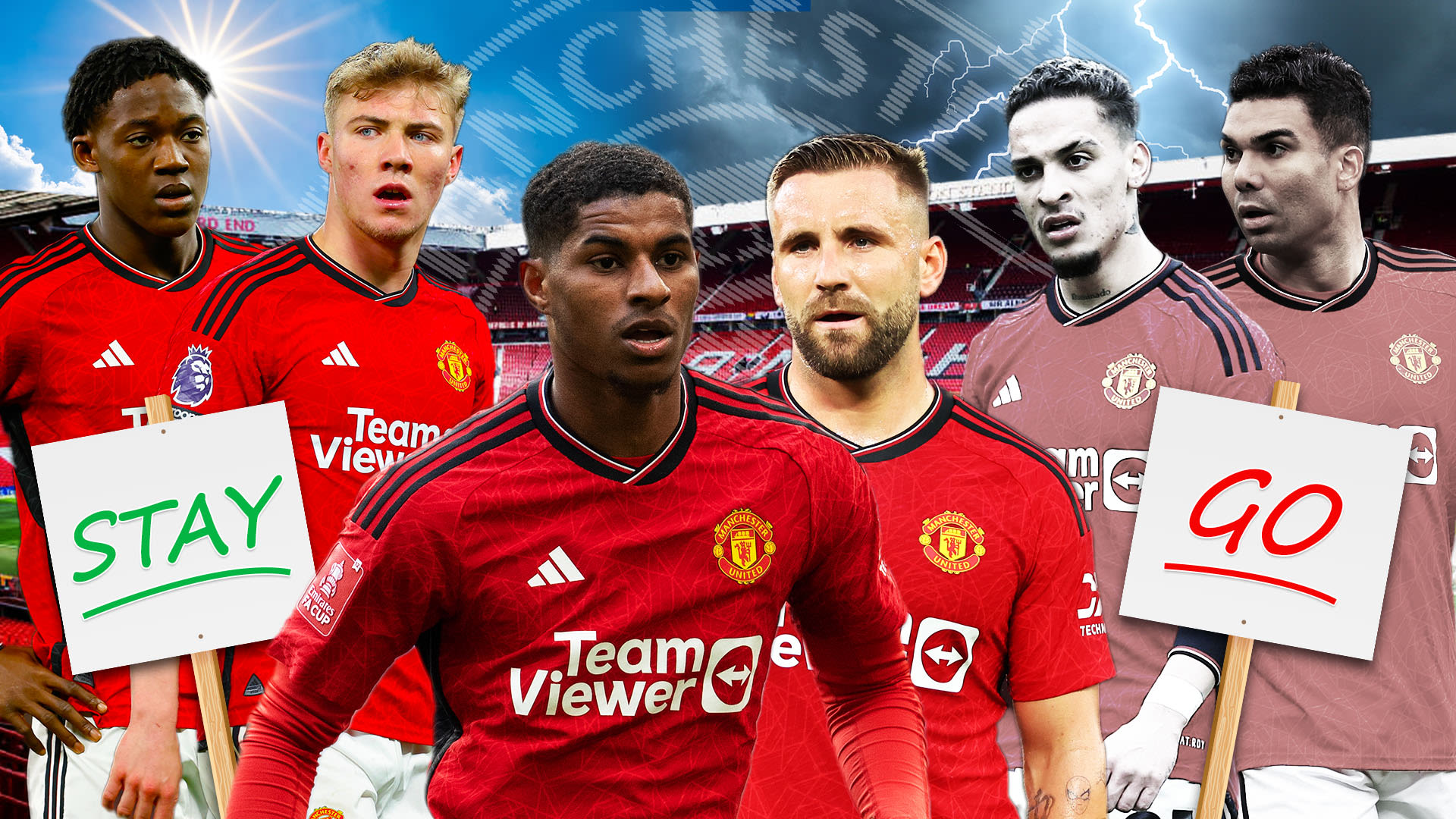 Man Utd flops fighting for futures under Ratcliffe - so who will be axed?