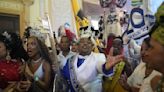 Never mind the mess, Carnival kicks off in Rio de Janeiro with coronation of King Momo