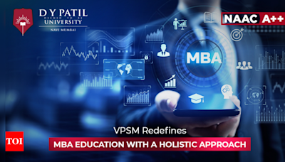 Vijay Patil School of Management offers MBA education rooted in a holistic approach towards corporate readiness | India News - Times of India