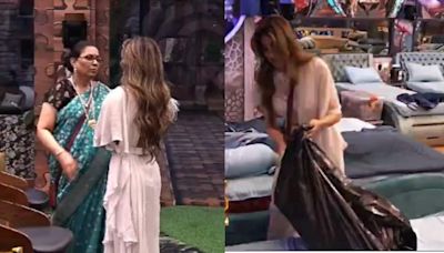 Bigg Boss Marathi 5: Nikki Tamboli throws out Arbaz Patel's clothes after her mom tells her about his engagement, watch promo