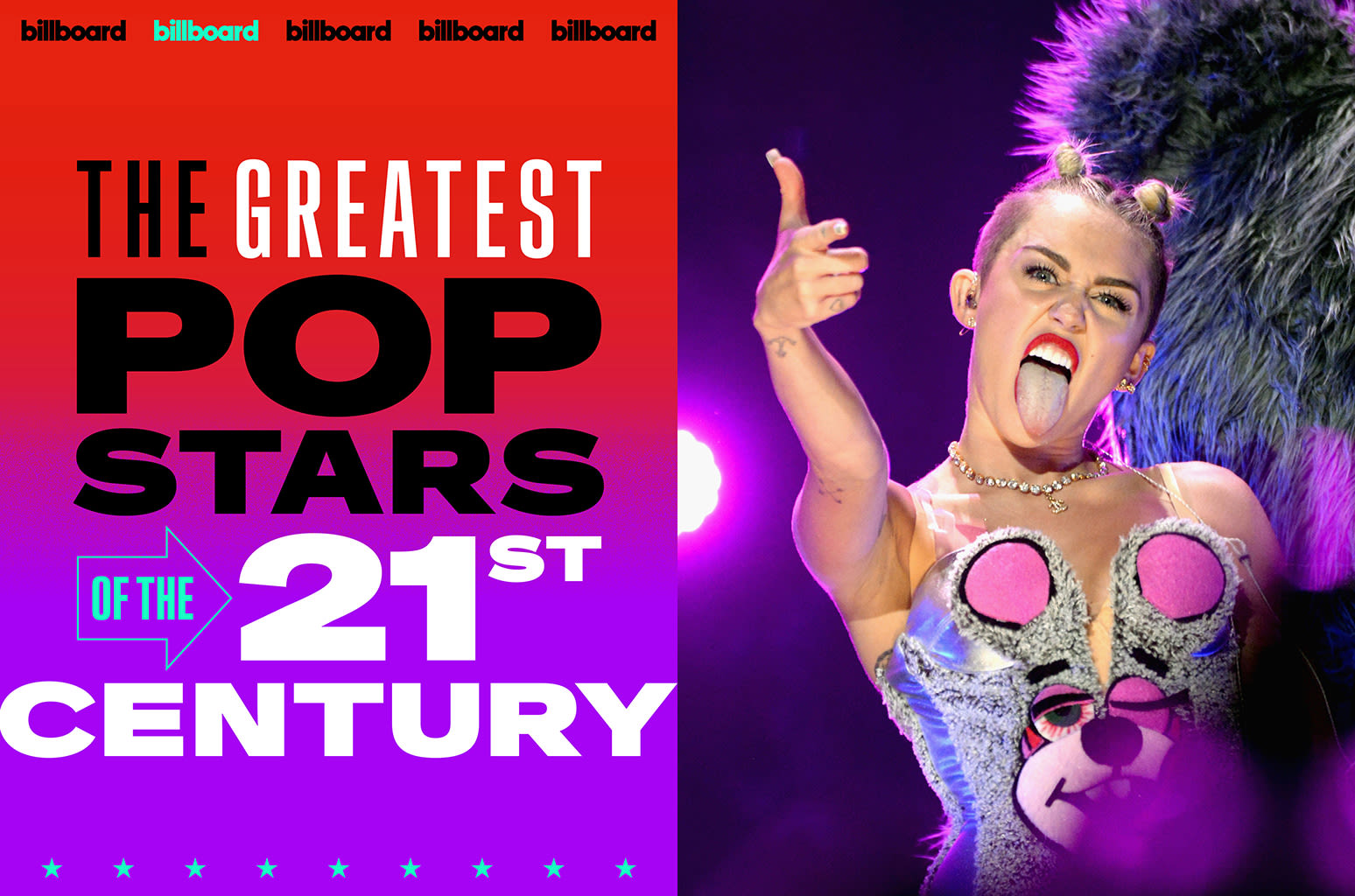 Billboard’s Greatest Pop Stars of the 21st Century: No. 15 — Miley Cyrus