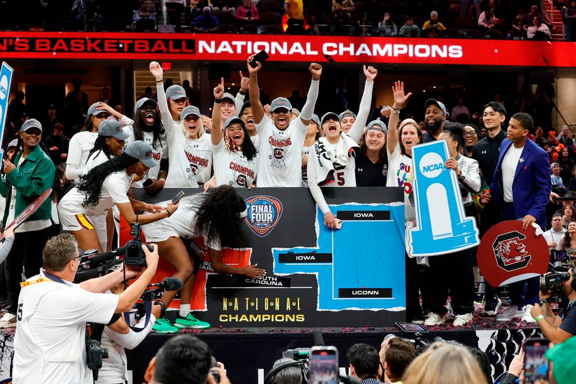 South Carolina women’s basketball wins best team, A’ja Wilson wins best athlete at ESPYS