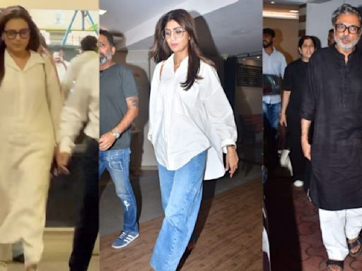 Farah Khan Mom Passes Away: Rani, Shilpa & Other B-Town Celebs Reach Farah's Home To Pay Last Respects | WATCH