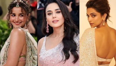 From Alia Bhatt and Preity G Zinta to Deepika Padukone: 8 Indian divas who stunned in sarees at international events