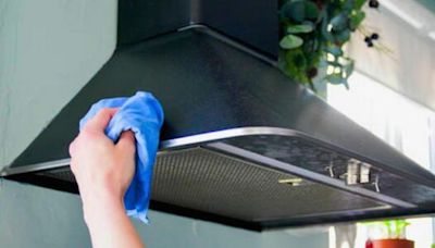 How to clean your greasy kitchen extractor fan in just 15 minutes