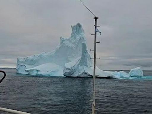 Son siete los bloques de hielo que flotan sin rumbo cerca de Ushuaia - Diario El Sureño
