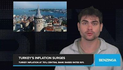 Turkey's Inflation Rate Surges to an Alarming 70%, Central Bank Implements Massive 50% Rate Hike