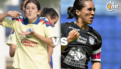 América vs Pachuca Femenil: Dónde ver en vivo, gratis, horario.