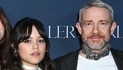 Martin Freeman Claps Back at Backlash Over His Age-Gap Relationship With Jenna Ortega in New Film