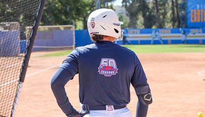 No. 19 Arizona softball strikes back to even series against No. 9 UCLA in Caitlin Lowe’s 100th win