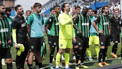 El Sassuolo desciende por primera vez en su historia a la Serie B
