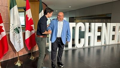 PM Trudeau meets with Kitchener mayor to discuss shared priorities