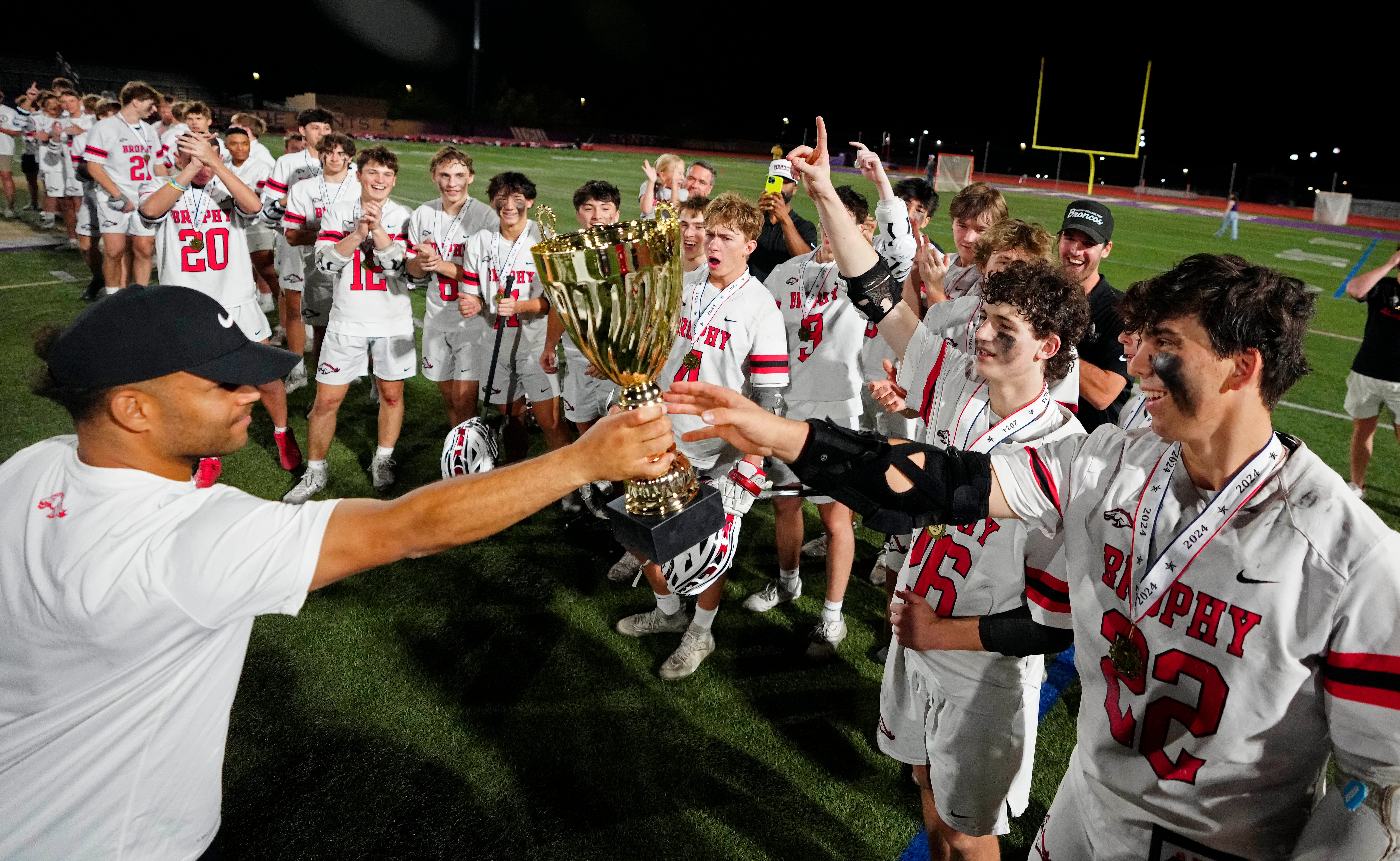 Brophy Prep boys lacrosse dynasty rolling with 3rd straight state title