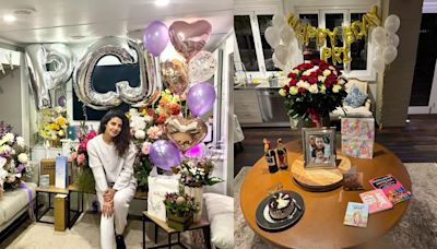 Priyanka Chopra's 'Working Birthday' Is All About Cakes, Flowers, Waffles And Dosa Trucks. Thanks 'Incredible Husband' Nick Jonas