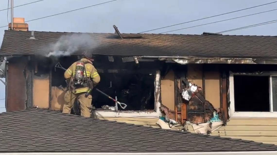 Cat revived from Orangevale house fire, 7 residents escape unharmed