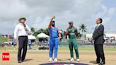 T20 World Cup, Super 8: Bangladesh win toss and opt to bowl against India | Cricket News - Times of India