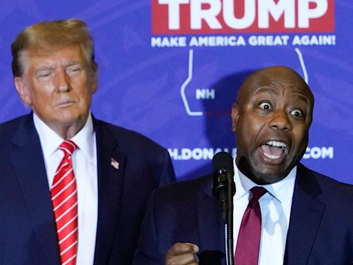 Tim Scott Is Big Mad At Hush Money Verdict, Shamelessly Denies That Trump Said What He Said