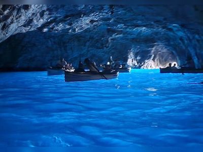 The scenic Blue Grotto is a must visit on Italy's enchanting island of Capri - CNBC TV18