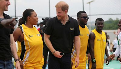 In Nigeria, Prince Harry speaks of 'brave souls' losing lives in conflict