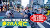台灣增6.1萬本土感染 多29人死亡 - 香港經濟日報 - 中國頻道 - 社會熱點