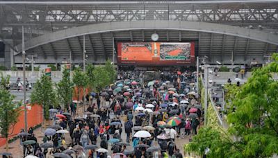 Wieder Regen in Paris - Zverev bereitet sich auf Einsatz vor