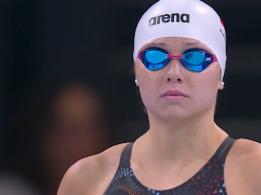 何詩蓓奧運100米自由泳 以預賽第2晉身準決賽