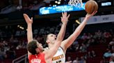 Jokic has 100th triple-double; Nuggets down Rockets 133-112