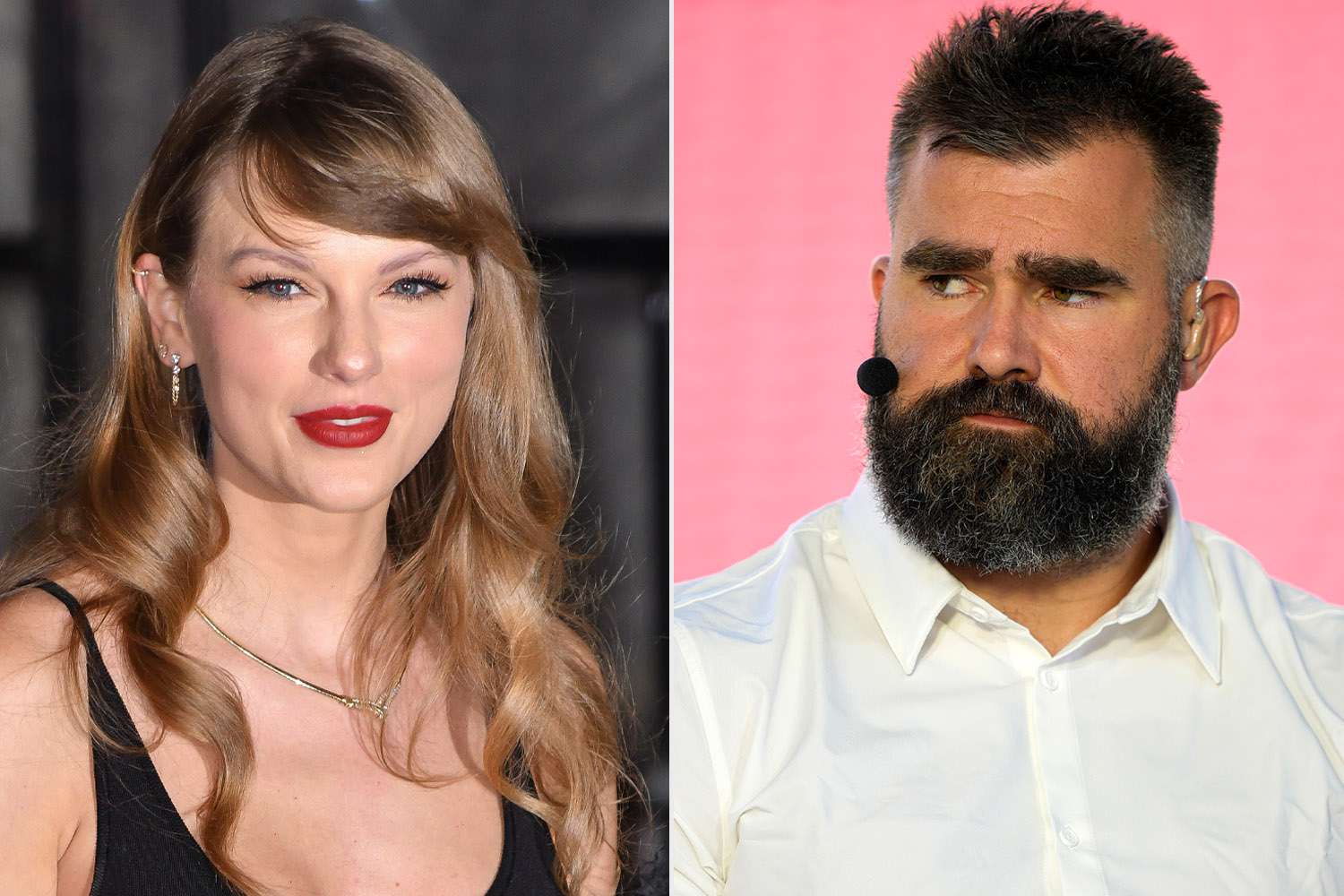 Taylor Swift Was ‘Dying Laughing’ After Hearing Jason Kelce Forgot a Shirt for His “Monday Night Football” Debut