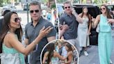 Matt Damon and wife Luciana Barroso attend daughter Isabella’s high school graduation