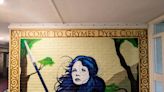 Celtic warrior queen Boudica depicted in colourful new community mural
