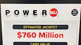 Powerball jackpot rises to $760 million after no Wednesday winner. What you need to know