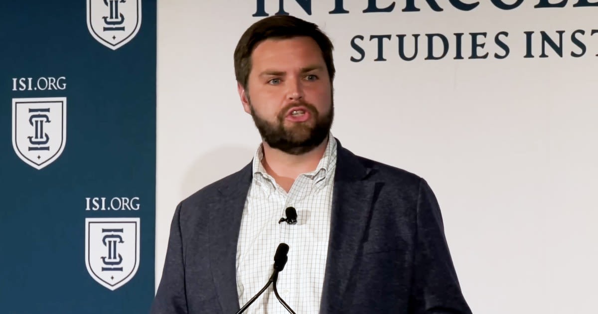 J.D. Vance says he gets bad press because most journalists are “childless adults”