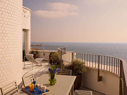 Wave hello to Folkstone: Shoreline penthouses offer serious sea views from £1.95 million