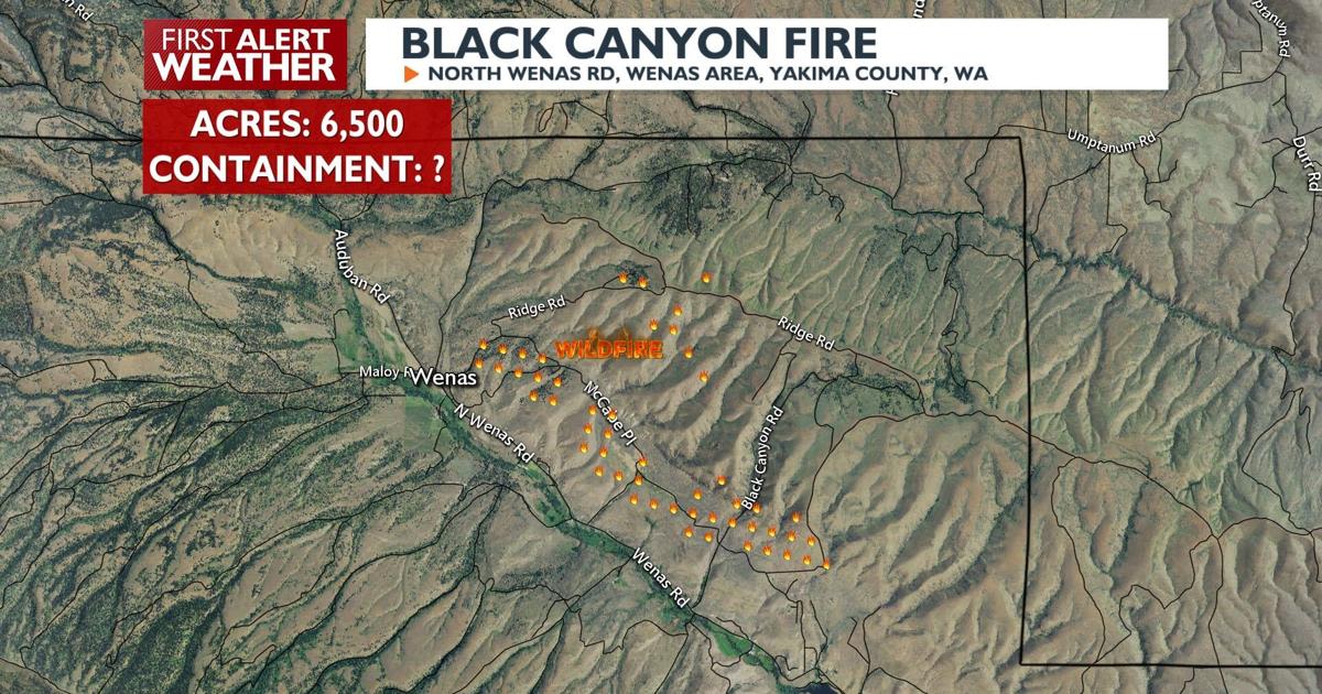 Black Canyon Fire now 6,500 acres with 0% containment