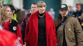 Taylor Swift at Lambeau Field for Packers-Chiefs game, supporting boyfriend Travis Kelce