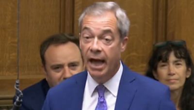 'Shame!' Nigel Farage Shouted Down By MPs After Repeating Right-Wing Conspiracy Theory In The Commons