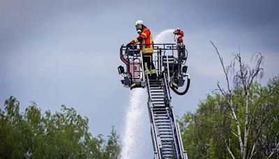 Großbrand in Chemiefabrik Braunschweig: Feuer noch nicht gelöscht