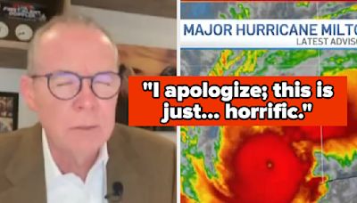 This Meteorologist Teared Up On Air While Warning People About Hurricane Milton, And It's Heartbreaking