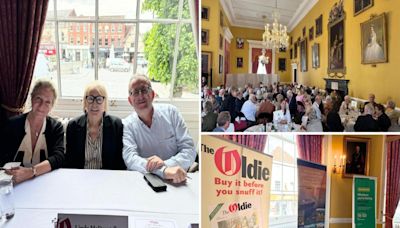 Literary lunch event at Salisbury Guildhall featured special celebrity guest