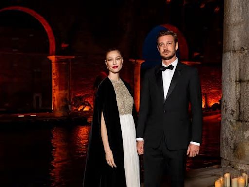 Beatrice Borromeo a Venezia, il look Dea Greca per il Ballo Dior