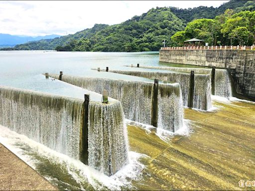 相隔250天 鯉魚潭水庫重現滿水位